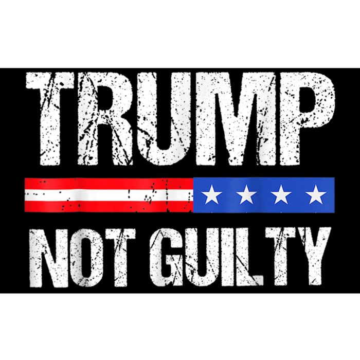 Trump Not Guilty, Trump Campaign Bumper Sticker