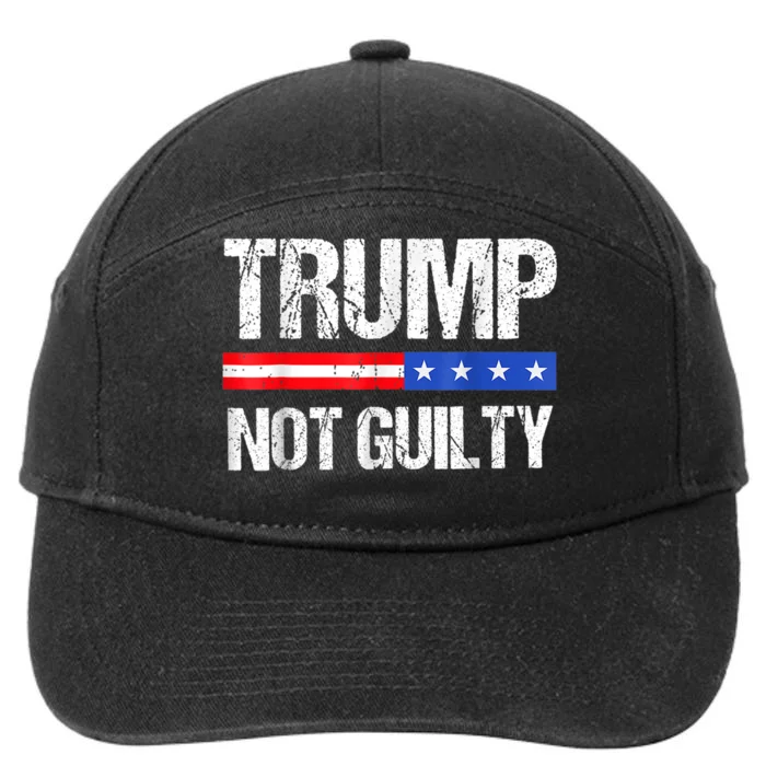 Trump Not Guilty, Trump Campaign 7-Panel Snapback Hat