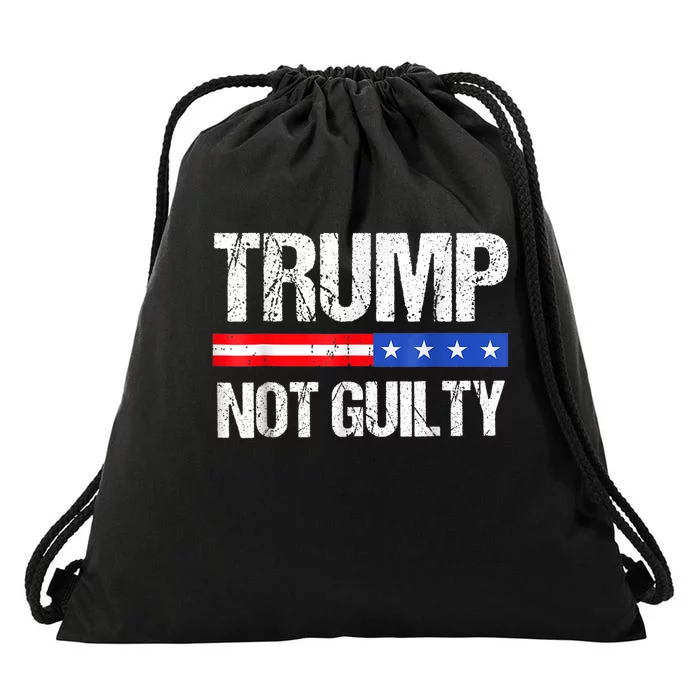 Trump Not Guilty, Trump Campaign Drawstring Bag