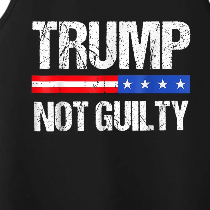 Trump Not Guilty, Trump Campaign Performance Tank