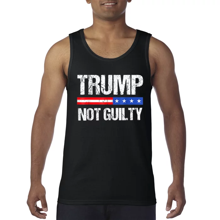 Trump Not Guilty, Trump Campaign Tank Top