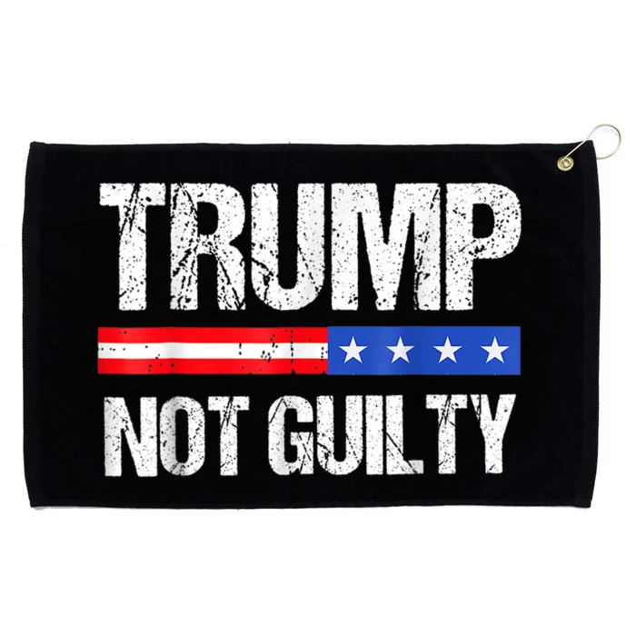 Trump Not Guilty, Trump Campaign Grommeted Golf Towel