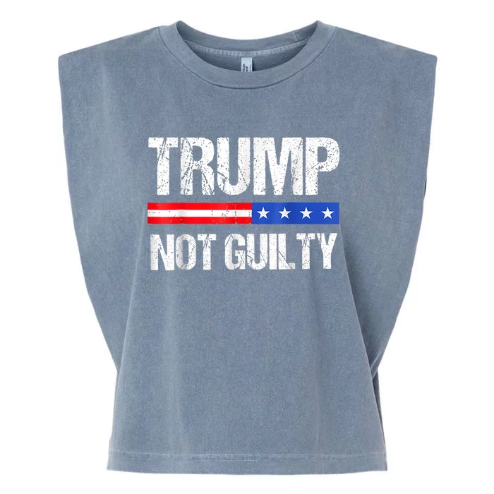 Trump Not Guilty, Trump Campaign Garment-Dyed Women's Muscle Tee