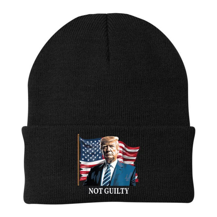 Trump Not Guilty Knit Cap Winter Beanie