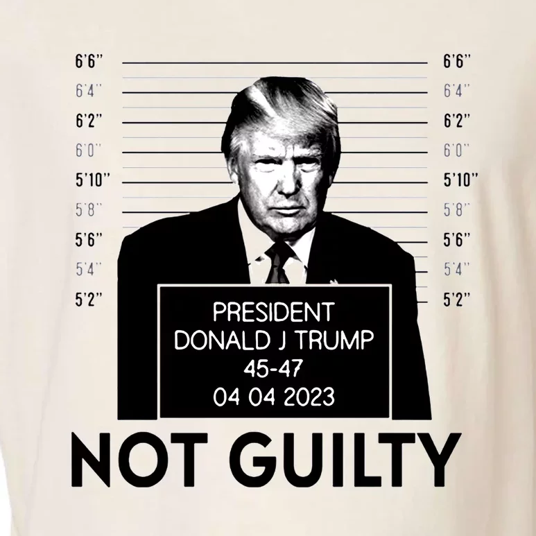 Trump Not Guilty Garment-Dyed Women's Muscle Tee