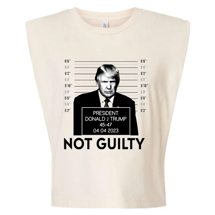 Trump Not Guilty Garment-Dyed Women's Muscle Tee