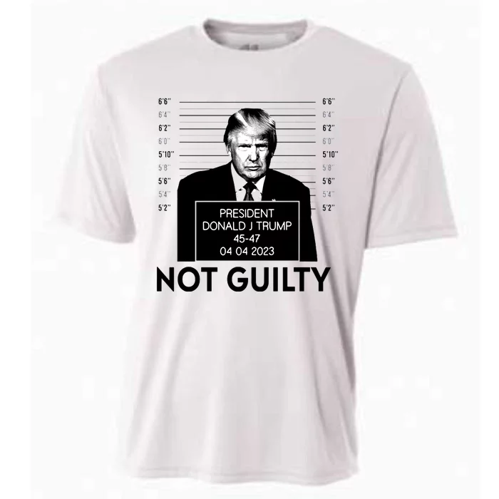 Trump Not Guilty Cooling Performance Crew T-Shirt