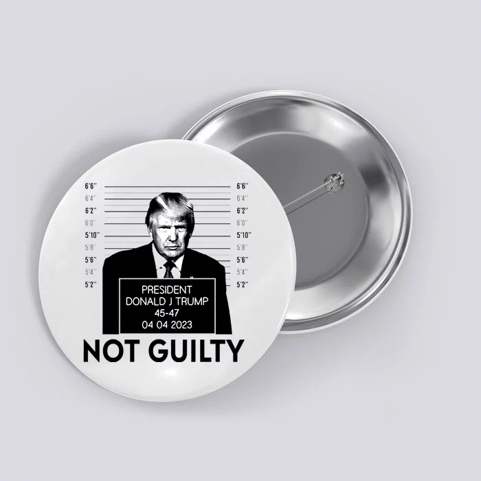 Trump Not Guilty Button