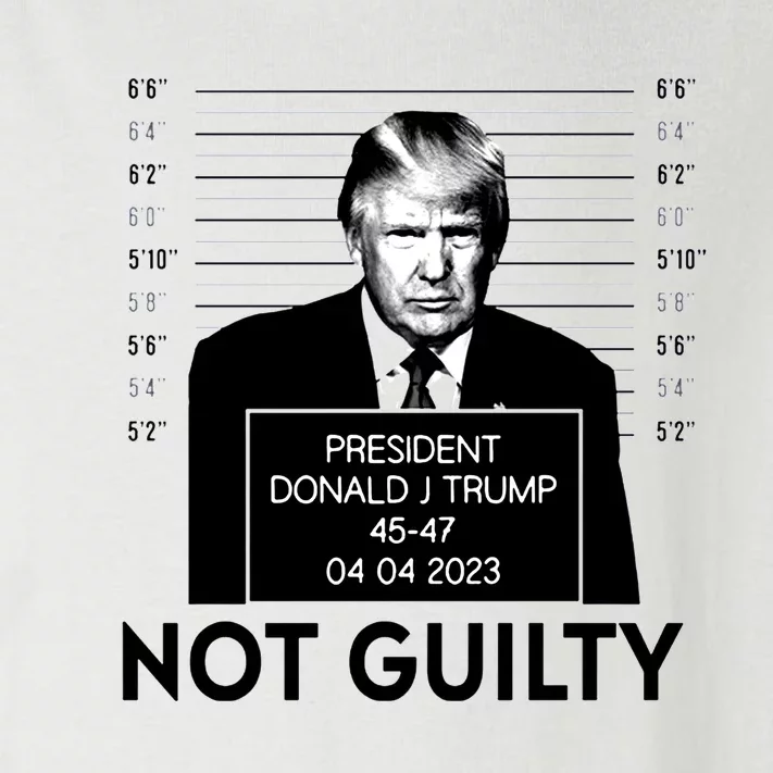 Trump Not Guilty Toddler Long Sleeve Shirt