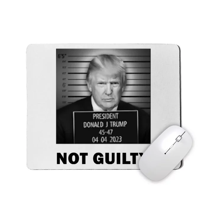 Trump Not Guilty Mousepad