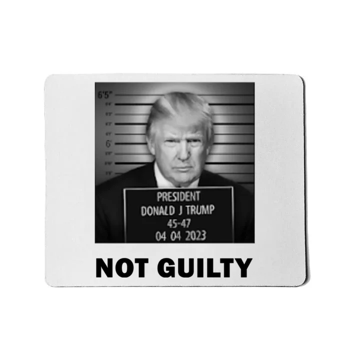 Trump Not Guilty Mousepad