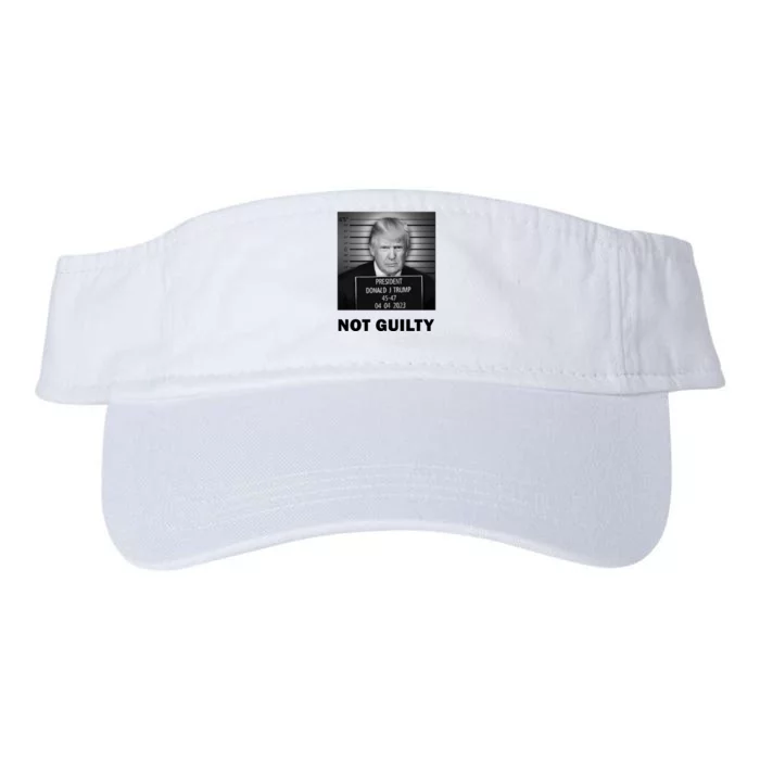 Trump Not Guilty Valucap Bio-Washed Visor