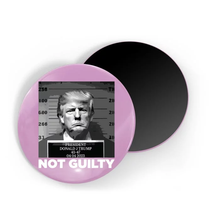 Trump Not Guilty Mug Shot Free Trump I Stand With Trump Magnet