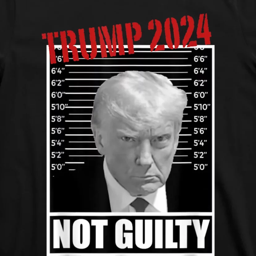 Trump Not Guilty Tee Support Donald Trump 2024 Mug Shot T-Shirt