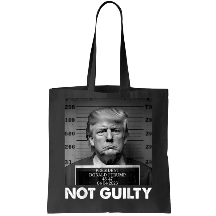 Trump Not Guilty 2024 Free Trump Tote Bag