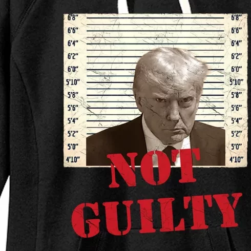 Trump Not Guilty 2024 Women's Fleece Hoodie