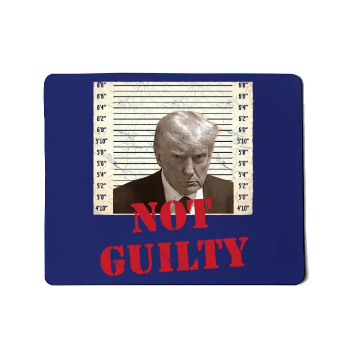 Trump Not Guilty 2024 Mousepad