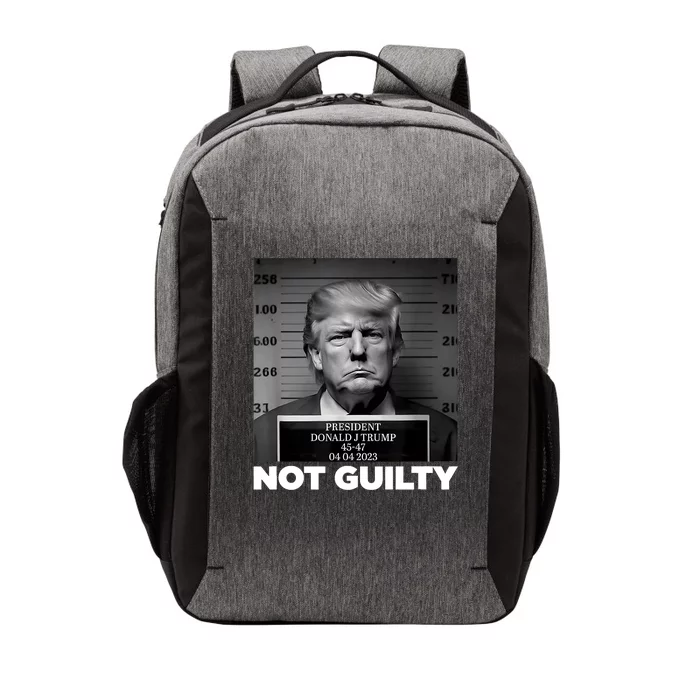 Trump Not Guilty Mug Shot Free Trump I Stand With Trump Vector Backpack