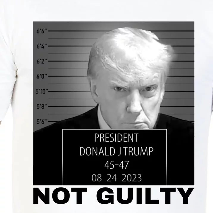 Trump not guilty Trump 2024 Mugshot Comfort Colors T-Shirt