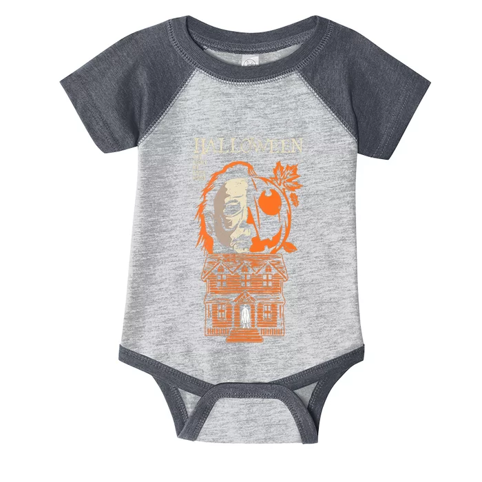 The Night He Came Home Lazy Halloween Costume Horror Movie Infant Baby Jersey Bodysuit