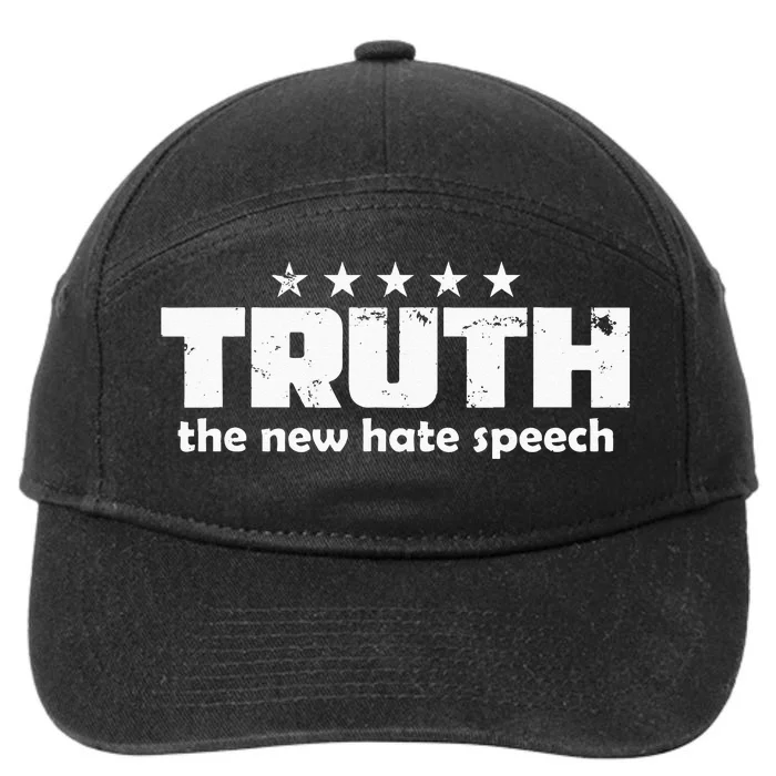 Truth New Hate Speech PC Political Correctness 7-Panel Snapback Hat