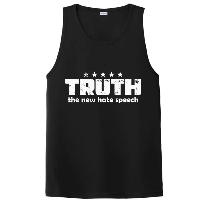 Truth New Hate Speech Pc Political Correctness Performance Tank