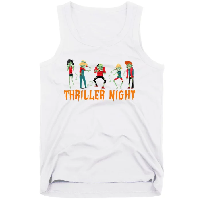 Thriller Night Halloween Dancing Zombie Tank Top