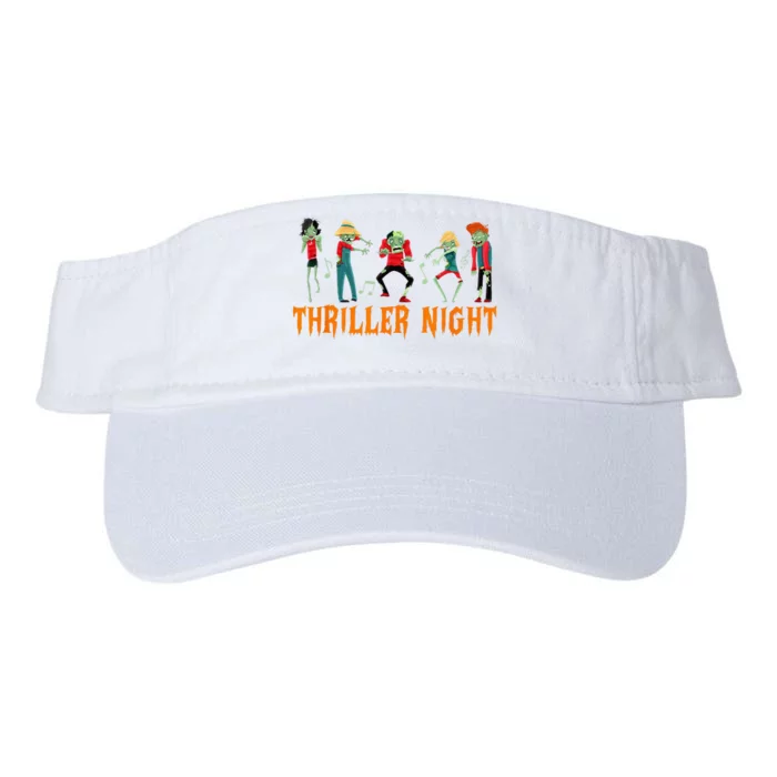 Thriller Night Halloween Dancing Zombie Valucap Bio-Washed Visor