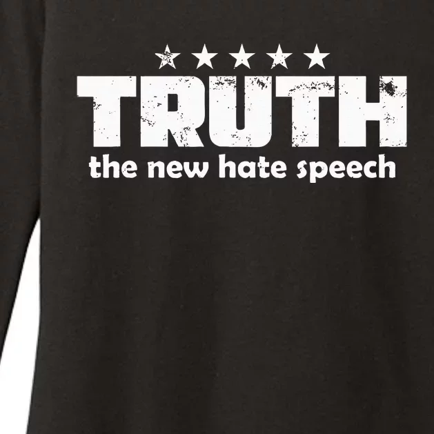 Truth New Hate Speech Pc Political Correctness Womens CVC Long Sleeve Shirt