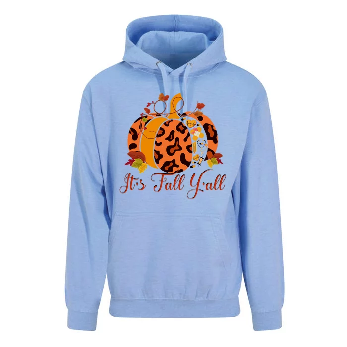 Thanksgiving Nurse Health Worker Leopard Pumpkin Autumn Gift Unisex Surf Hoodie