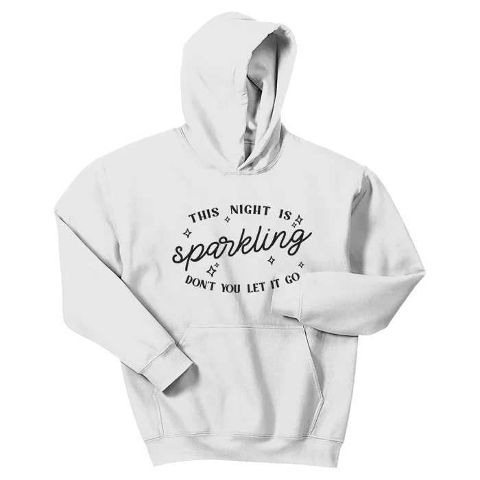 This Night Is Sparkling Kids Hoodie