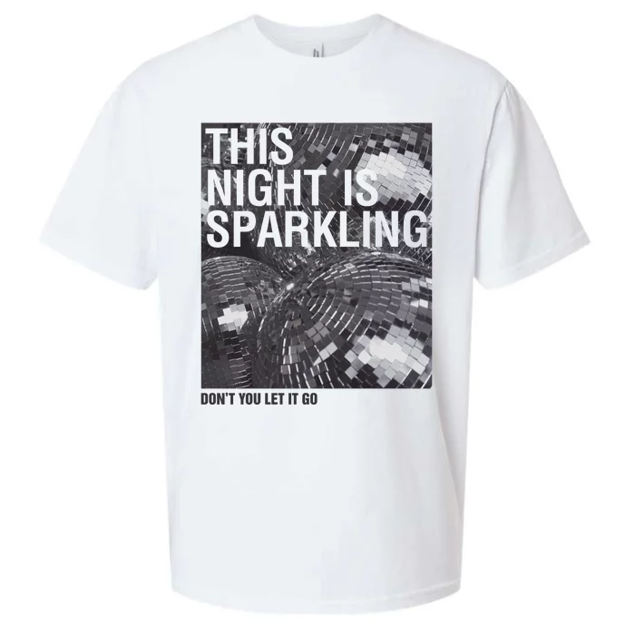 This Night Is Sparkling Enchanted Disco Ball Sueded Cloud Jersey T-Shirt