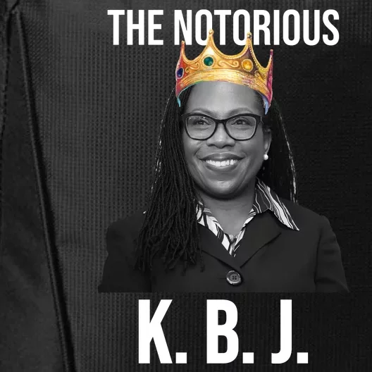 The Notorious KBJ Ketanji Brown Jackson Supremes Court Justice City Backpack