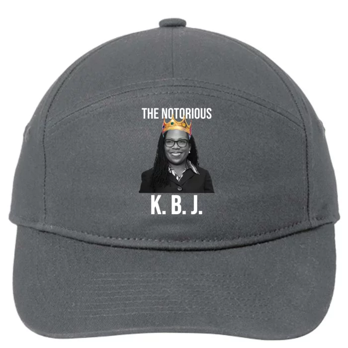 The Notorious KBJ Ketanji Brown Jackson Supremes Court Justice 7-Panel Snapback Hat