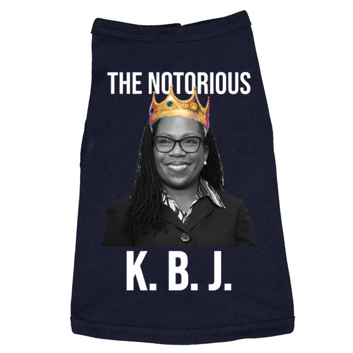 The Notorious KBJ Ketanji Brown Jackson Supremes Court Justice Doggie Tank