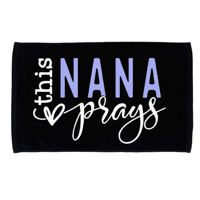 This Nana Love Prays Microfiber Hand Towel