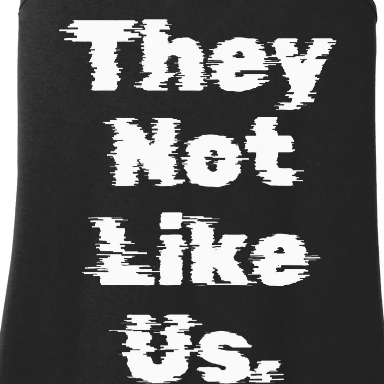 They Not Like Us Ladies Essential Tank