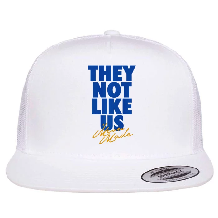 They Not Like Us Simeon Premium Flat Bill Trucker Hat