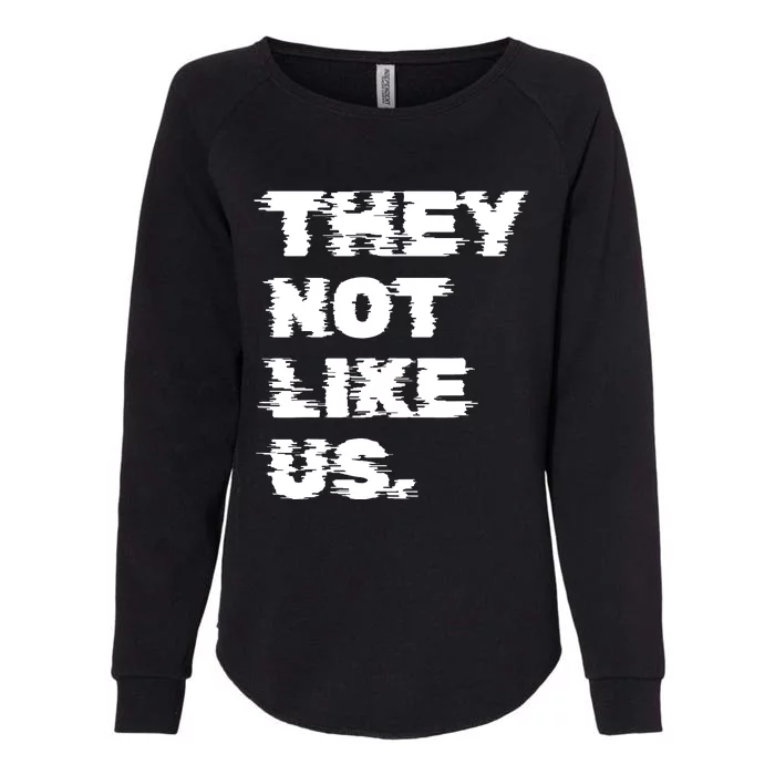 They Not Like Us Womens California Wash Sweatshirt