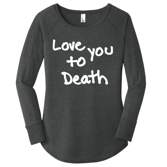 Ted Nivison Love You Women's Perfect Tri Tunic Long Sleeve Shirt