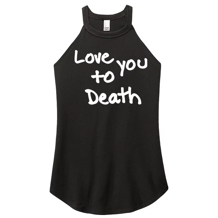 Ted Nivison Love You Women’s Perfect Tri Rocker Tank