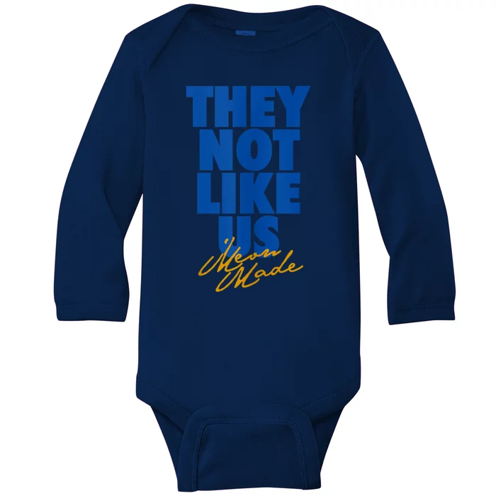 They Not Like Us Simeon 2024 Baby Long Sleeve Bodysuit