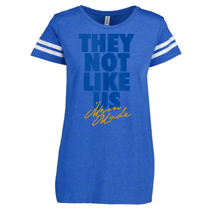 They Not Like Us Simeon 2024 Enza Ladies Jersey Football T-Shirt