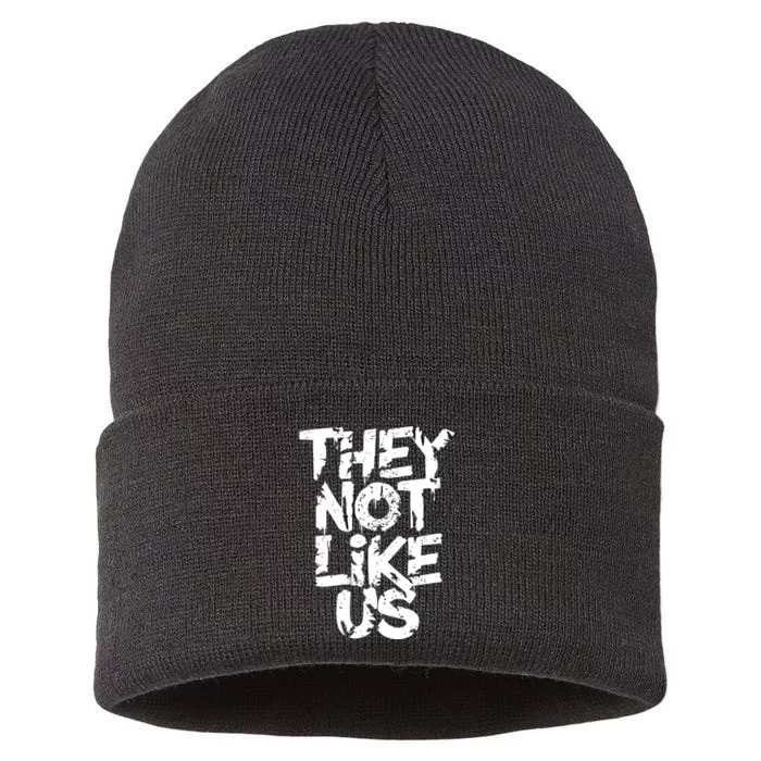 They Not Like Us Sustainable Knit Beanie