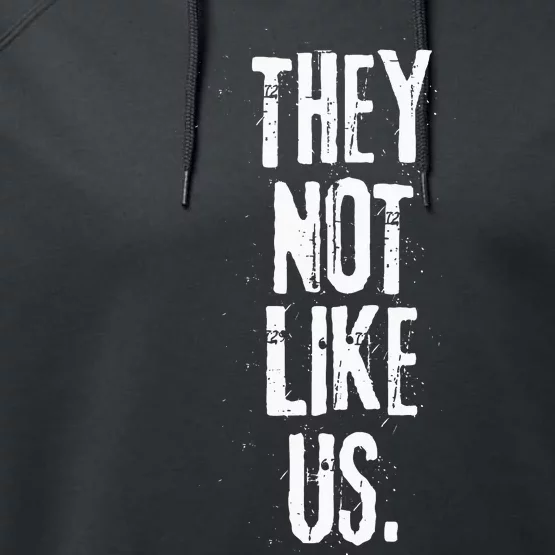 They Not Like Us Performance Fleece Hoodie