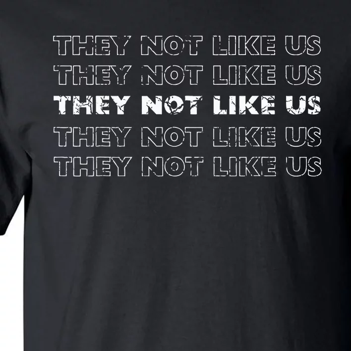 They Not Like Us Tall T-Shirt