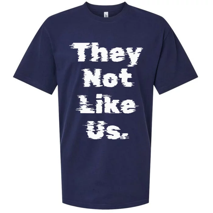 They Not Like Us Sueded Cloud Jersey T-Shirt