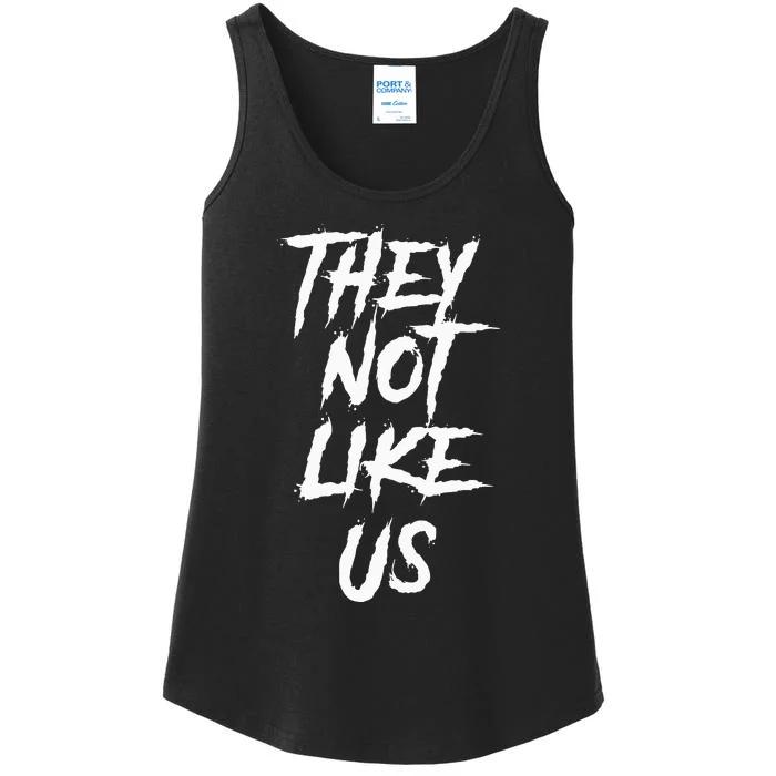 They Not Like Us Ladies Essential Tank