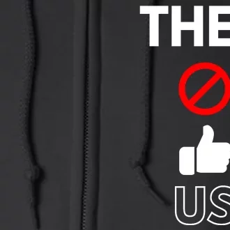 They Not Like Us Full Zip Hoodie