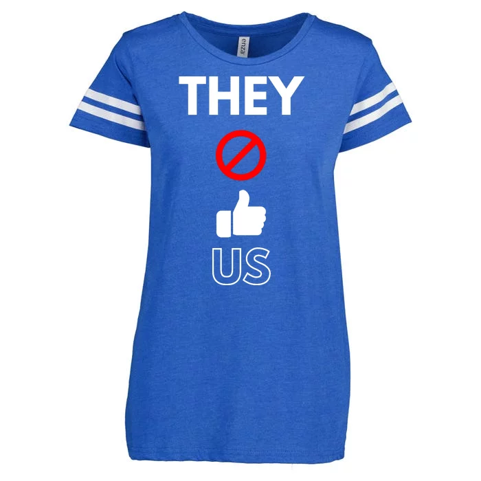 They Not Like Us Enza Ladies Jersey Football T-Shirt